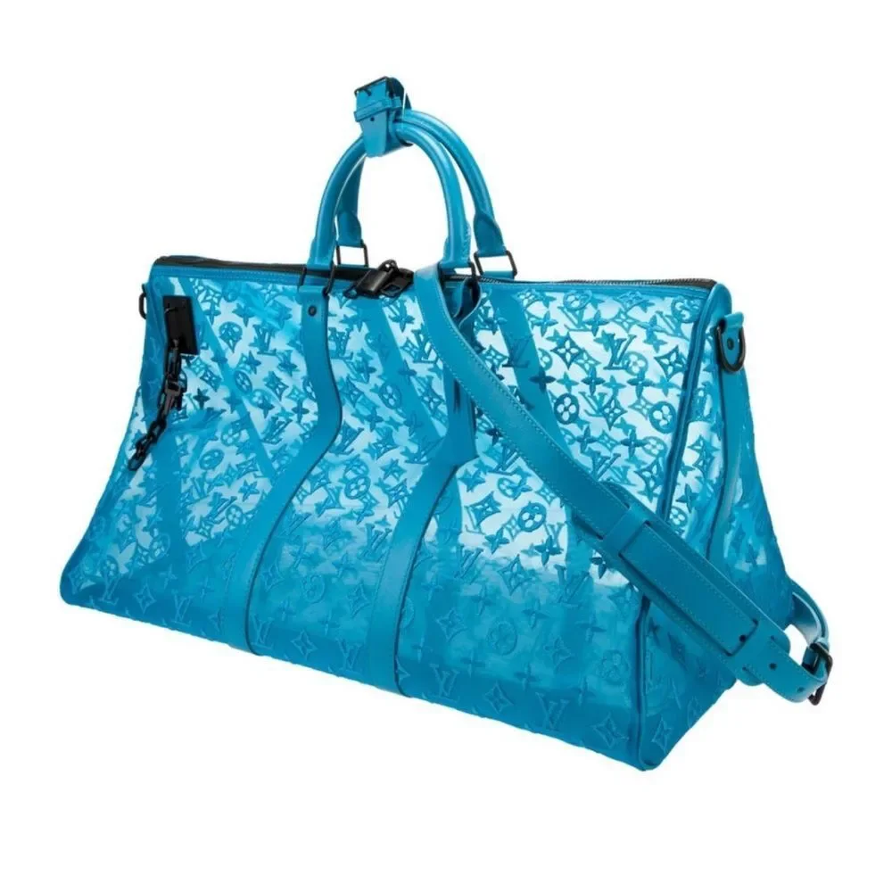 Louis Vuitton Mesh Monogram keepall Duffel Bag